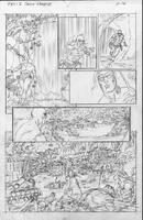 Pencilled page from Fantomen Nr.3/2005